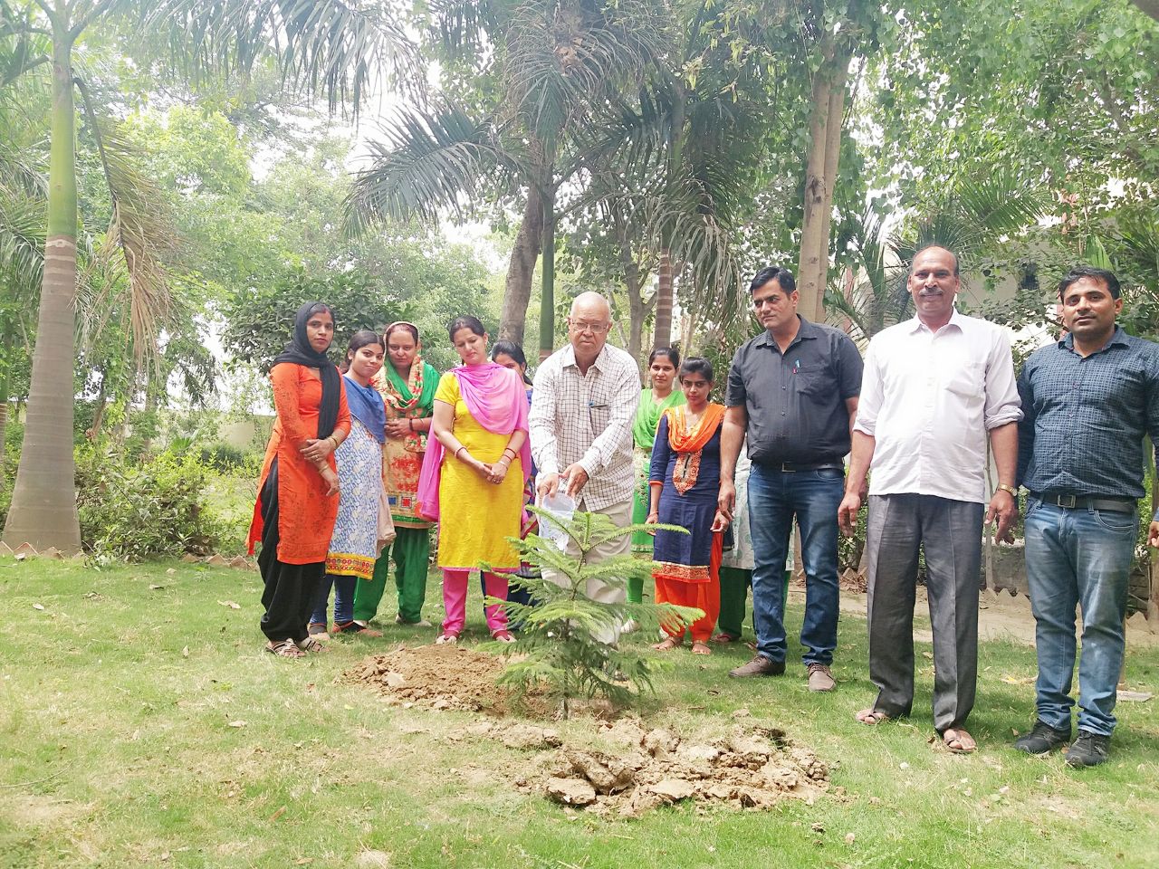 PLANTATION ON BHUDH POORNIMA
